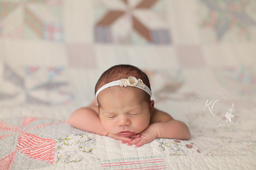 Kentucky Newborn Portrait Photography by Kellie Carter